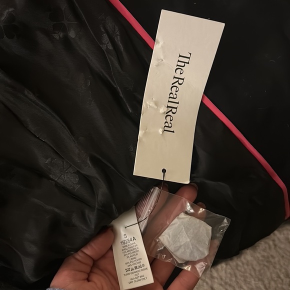 Kate Spade Gray Curly Faux Fur Sugarcoat Topper Coat VGUC Size Small - Picture 6 of 7